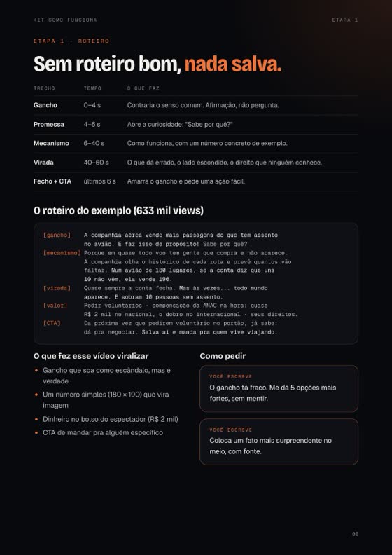 Como escrever o roteiro