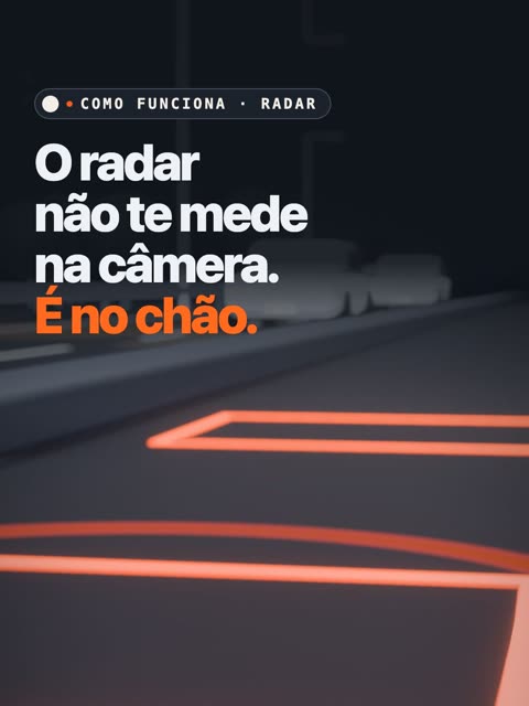 O radar não te mede na câmera